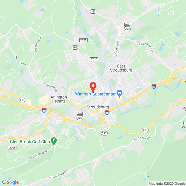 Rayeski Eileen M location map: 796 Lindbergh Ave, Stroudsburg, PA 18360, USA, Stroudsburg, Pennsylvania