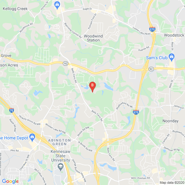 Advanced Heating & Air location map: 4838 Windgate Trail NW, Acworth, GA 30102, USA, Acworth, Georgia